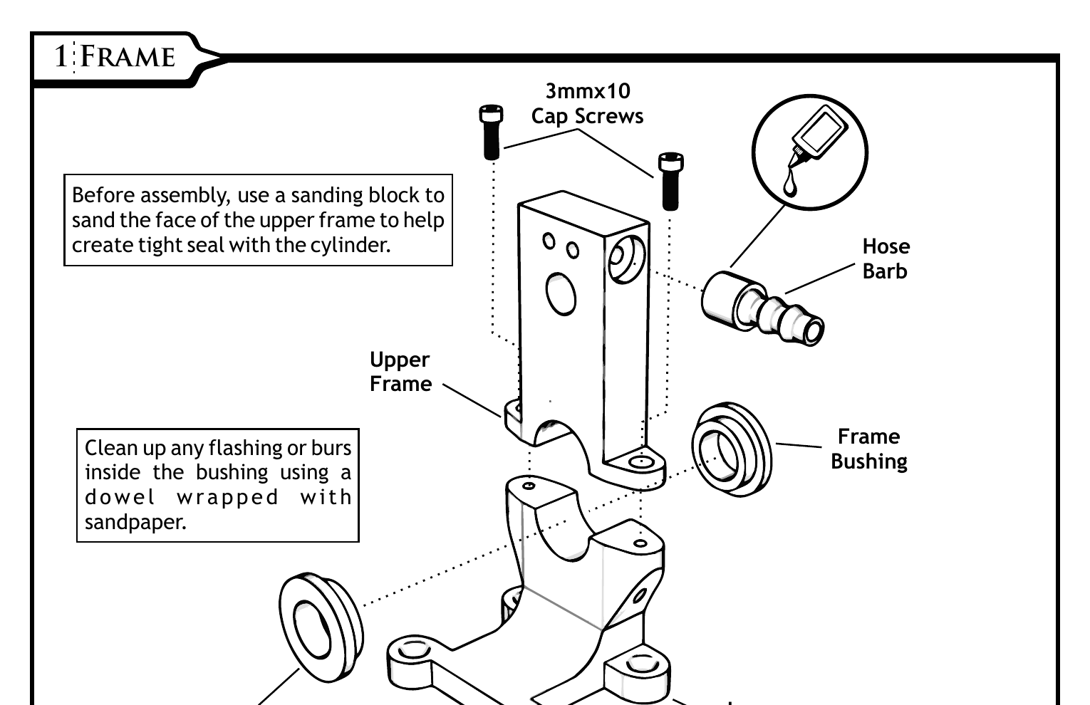 تصویر مرحله آماده‌سازی فریم