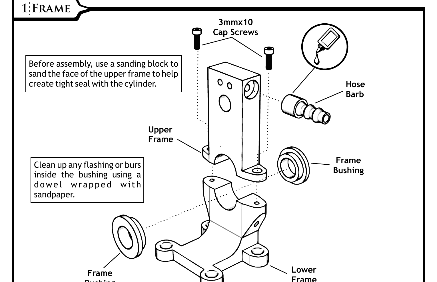 تصویر مرحله مونتاژ میل‌لنگ